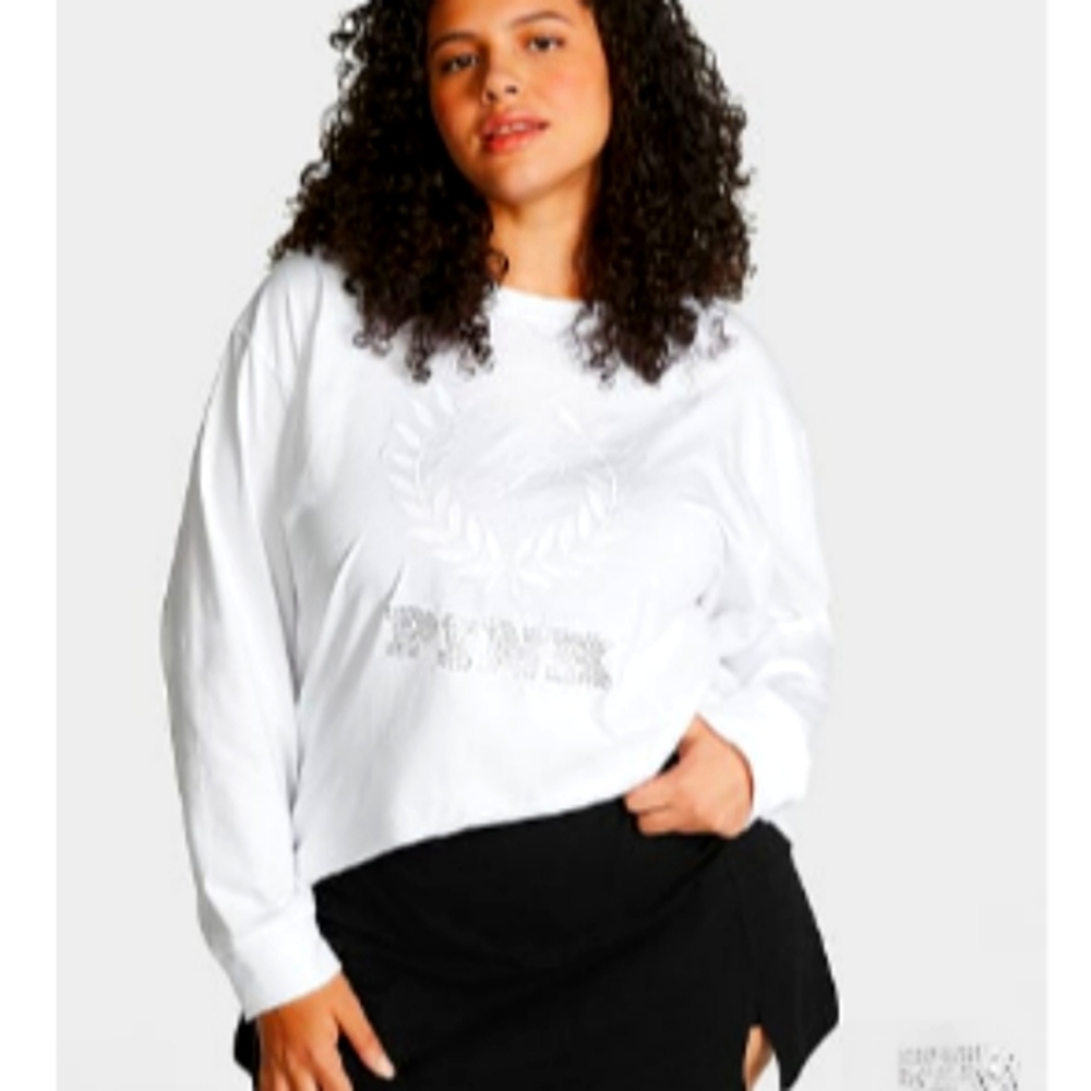 VS PINK BLING LONG SLEEVE TEE